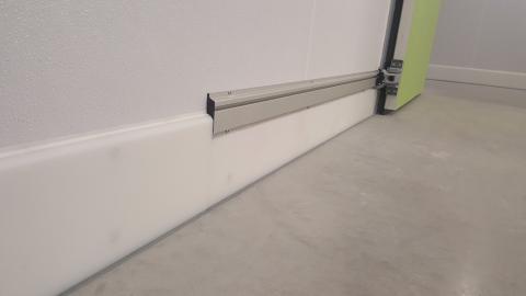 Protection chambre froide en polyethylène